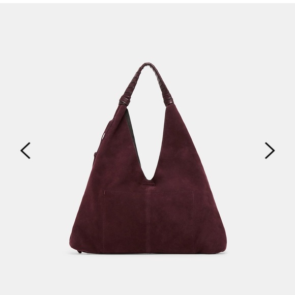 Dolce Vita Deep Burgundy Hobo Bag - Picture 1 of 2